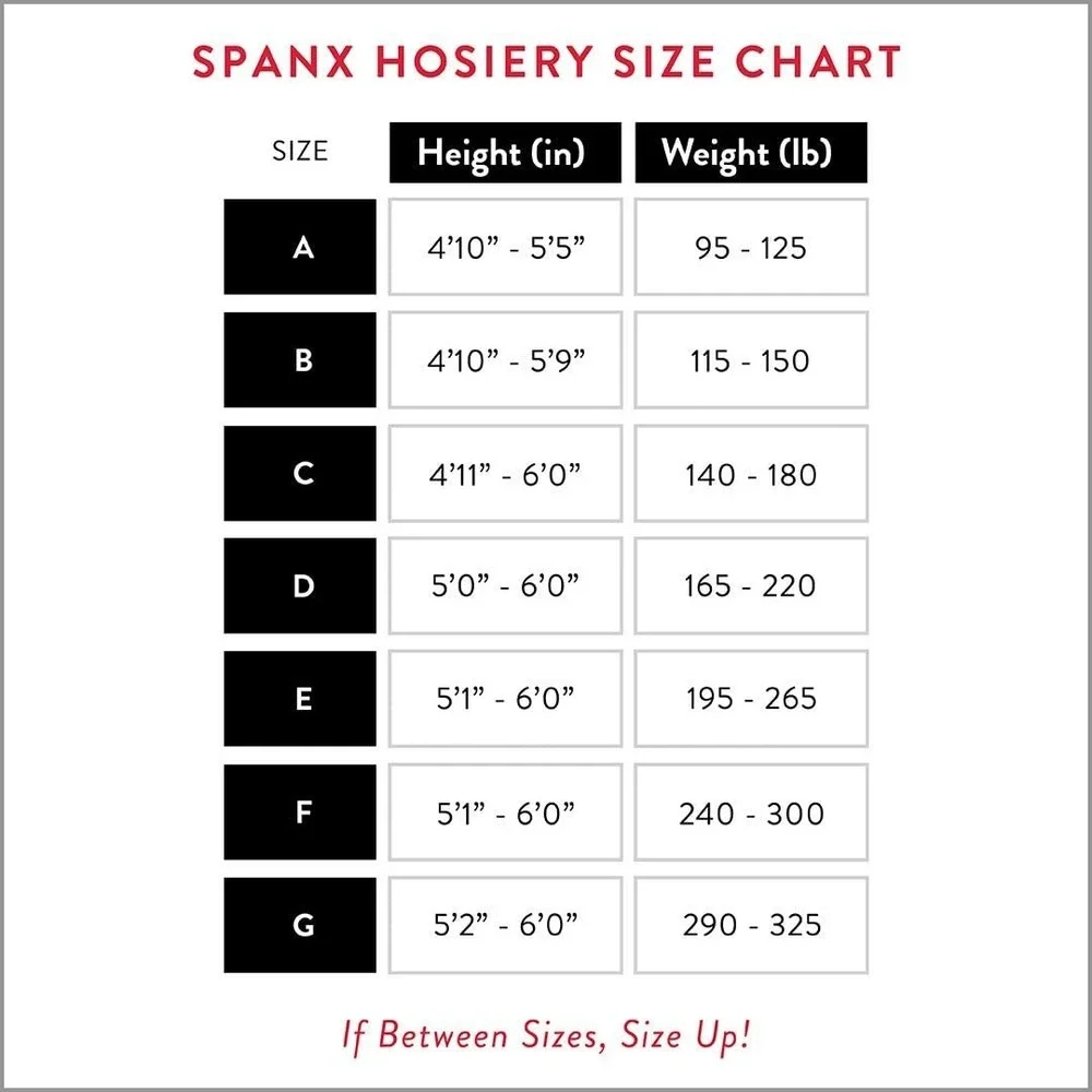 SPANX sheers black